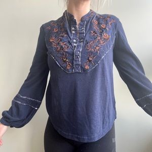 Free People Peasant Blouse